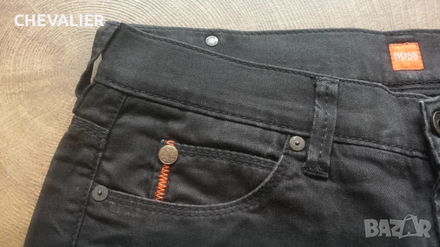 HUGO BOSS Stretch Jeans Размер 29 / 34 еластични дънки 11-67, снимка 8 - Дънки - 50633454