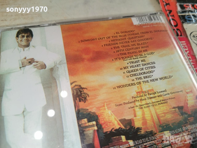 ELTON JOHNS CD 3001261516, снимка 11 - CD дискове - 53284411