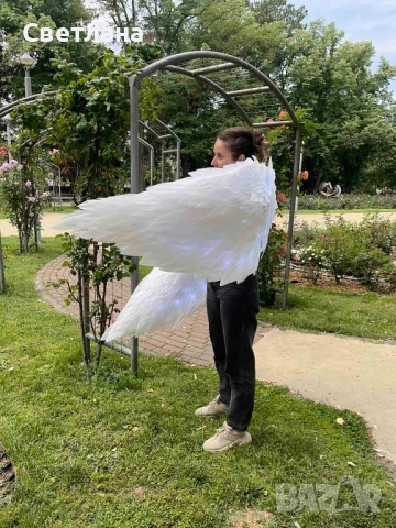 Светещи крила за танци, фотосесии и шоу программи , снимка 5 - Други - 50512484