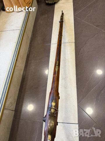 Армейска капсулна пушка - "Кафявата Бес" №7893, снимка 7 - Антикварни и старинни предмети - 53647790