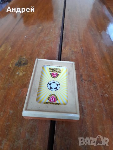 Стари карти за игра Dynamo Dresden, снимка 1 - Други ценни предмети - 39915281