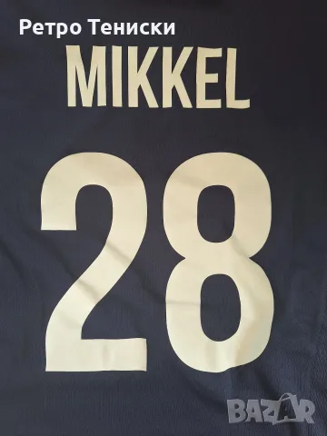 Тениска на Silkeborg • гостуващ екип • №28 • Hummel • синьо • размер M • Деца, снимка 3 - Тениски - 56314980