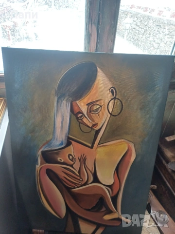 Масло на платно, снимка 2 - Картини - 53517690