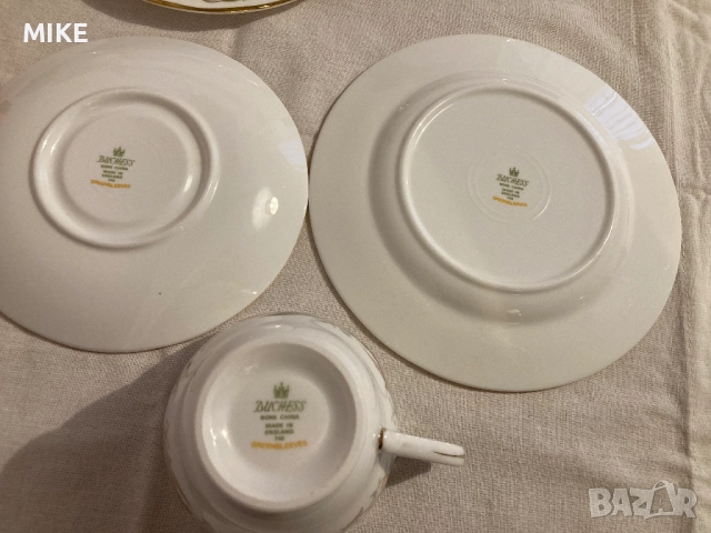 Порцеланови чинийки и чашки на Duchess, снимка 6 - Сервизи - 52333361
