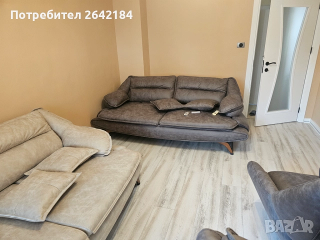 Предлагам на вашето внимание Чисто нова холова гарнитура , снимка 3 - Дивани и мека мебел - 52195256