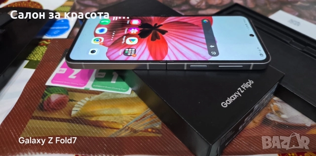 Смартфон Samsung Galaxy Z Flip6, 12GB RAM, 256GB, 5G, Jetblack