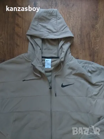 Nike Therma-Fit ADV Men's Winterized Hoodie Sweatshirt - страхотно мъжко горнище КАТО НОВО 3ХЛ, снимка 5 - Спортни дрехи, екипи - 47635581