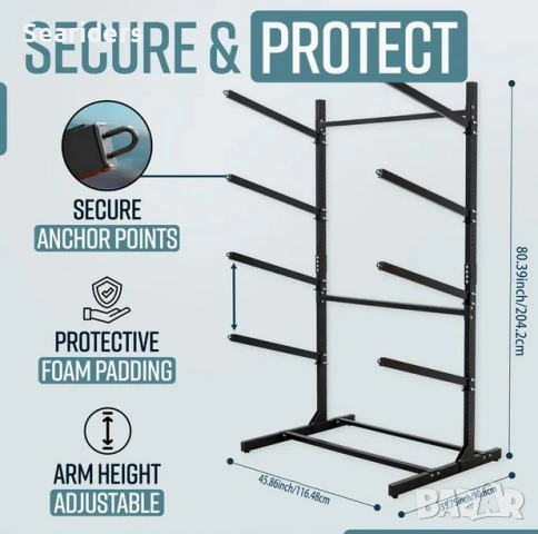 Стойка за каяци/канута, снимка 2 - Водни спортове - 53184886