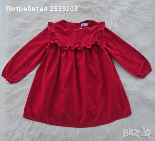 Детска рокля ZARA 3-4 години, снимка 6 - Детски рокли и поли - 52036259