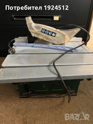 Мобилен Настолен Циркуляр PARKSIDE 1200W, снимка 3 - Триони и циркуляри - 53372795