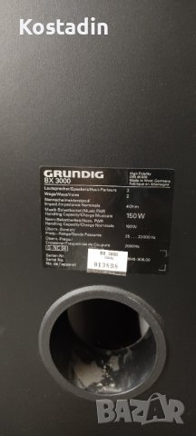 GRUNDIG BX3000, снимка 7 - Тонколони - 39295259