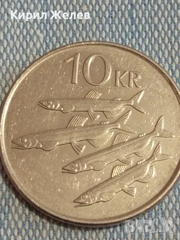 Монета 10 крони 2004г. Исландия за КОЛЕКЦИЯ ДЕКОРАЦИЯ 29276, снимка 2 - Нумизматика и бонистика - 48763345