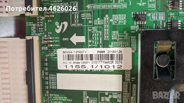 SAMSUNG UE43MU6102KXXH-BN41-02568B-BN44-00806A//L40S6_FDY , снимка 7 - Части и Платки - 53250650