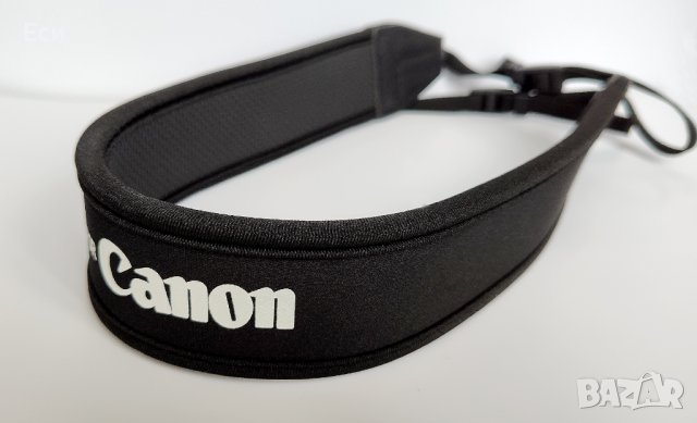 Удобна и мека каишка за фотоапарат Canon