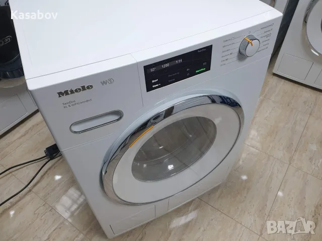 UK Miele 9кг 1600rpm Wi-Fi TwinDos Пералня Миеле 12м Гаранция