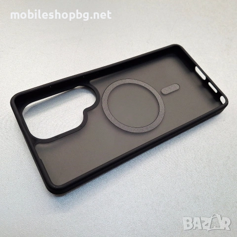 Samsung Galaxy S26 Ultra гръб MagSafe черен мат полупрозрачен , снимка 6 - Калъфи, кейсове - 53655903