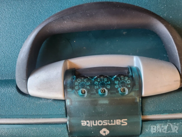 Куфари : 2 броя Samsonite мod.Oyster GL,от най-здравите, на шифър, 2 колелца, дръжка за дърпане, снимка 10 - Куфари - 52344325