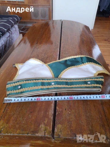 Стара етно шапка #14, снимка 5 - Антикварни и старинни предмети - 53593036