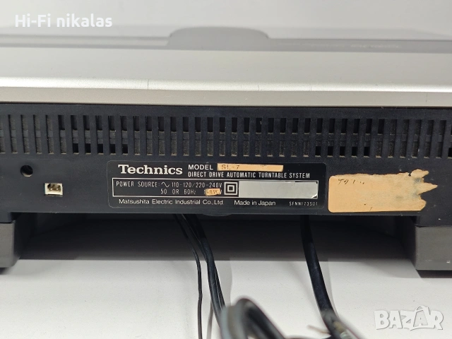 Direct Drive автоматичен грамофон TECHNICS SL-7 Linear tracking, снимка 11 - Грамофони - 53797028