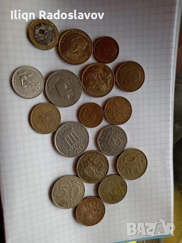 лот монети , снимка 2 - Нумизматика и бонистика - 53868085