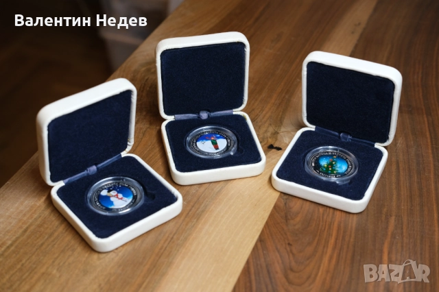 Коледни сребърни монети, подарък който остава! 