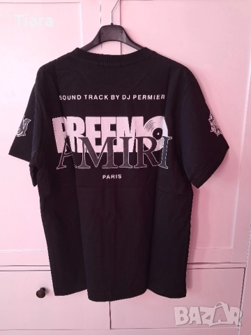 AMIRI - уникална диско тениска !, снимка 10 - Тениски - 52111540