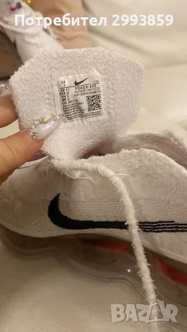 Маратонки Найк н.38 Nike AirMax Scorpion Flyknit Leap High, снимка 7 - Маратонки - 56196157