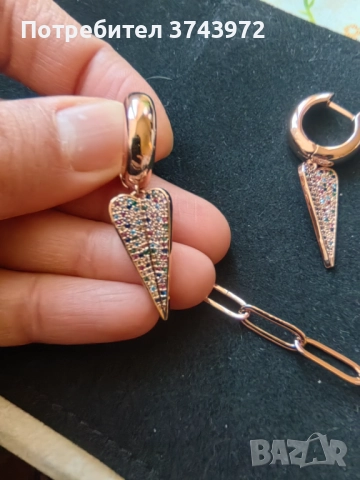 Oxette - обеци и гривна, снимка 6 - Бижутерийни комплекти - 52943691