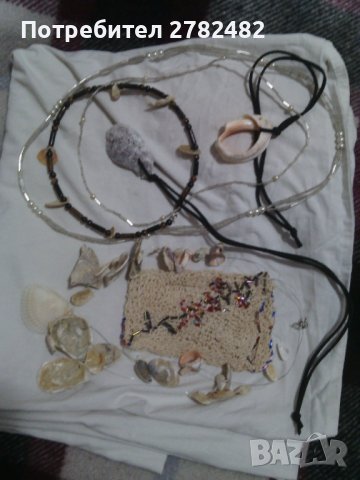 Бижута от полускъпоценни камъни, морски миди, мъниста., снимка 4 - Други - 39307156