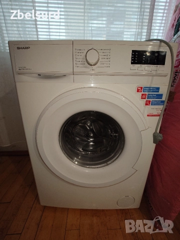Пералня Sharp, 7кг, 1200 оборота, снимка 2 - Перални - 52341818