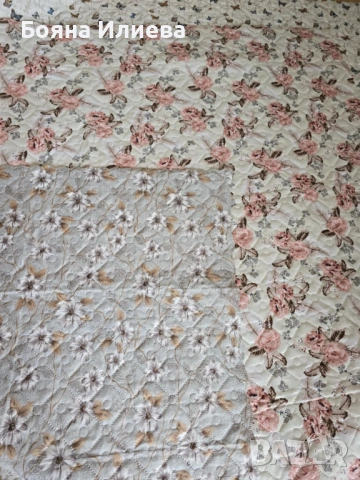 Двулицеви шалтета за спалня - 16лв, снимка 13 - Покривки за легло - 53250885