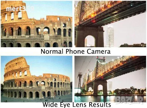 Широкоъгълен конвертор 0.45x, снимка 1