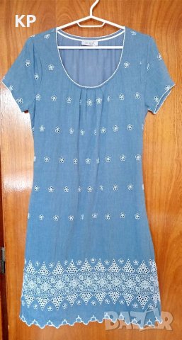 👗 Нова рокля с рязана бродерия размер 40 👗 , снимка 11 - Рокли - 41244912