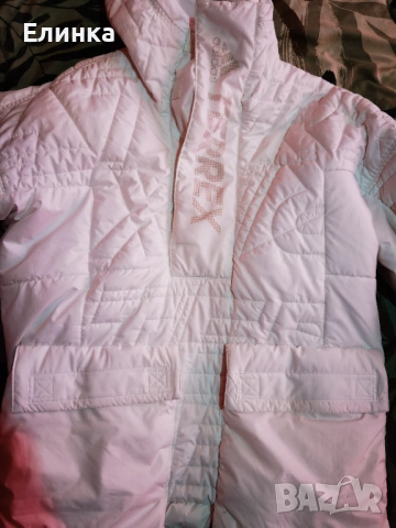 Бял анурак Адидас 