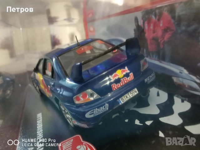 Red Bull 2007 Mitsubishi Lancer Evo IX 1:43, снимка 3 - Колекции - 51614034