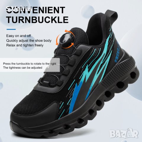 Защитни Работни Обувки, Система за бързо закопчаване, S3, снимка 6 - Други - 42044402