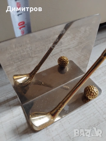 Месингова скулптура награда, снимка 3 - Колекции - 53769483