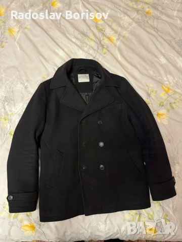 Зимно мъжко палто, снимка 2 - Палта - 52632056