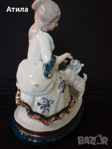 порцеланова фигурка статуетка 22 см, снимка 6 - Статуетки - 52919947
