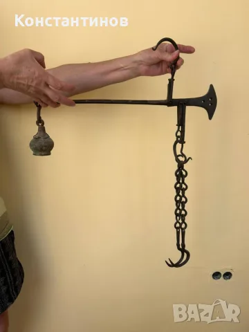 Стар турски кантар с топуз