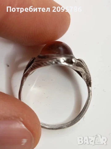Стар сребърен пръстен , снимка 2 - Пръстени - 50502220