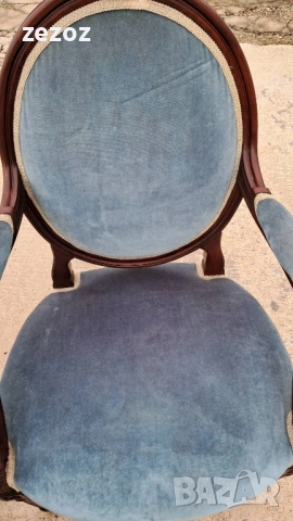 Комплект кресла и маса гръцки, снимка 3 - Дивани и мека мебел - 52225084