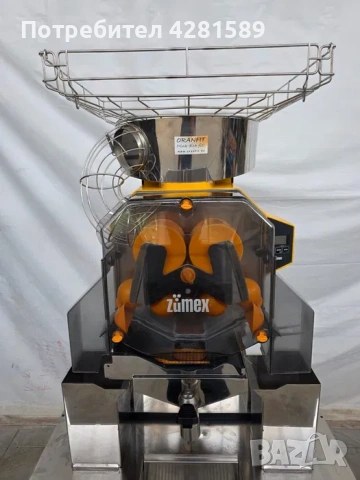 Автоматична сокоизтисквачка/ фреш машина Zumex Speed S + All-in-one, снимка 8 - Други машини и части - 53654973