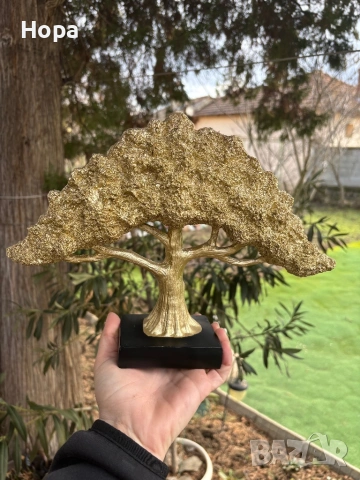 Декоративно златно дърво, снимка 5 - Декорация за дома - 53404492