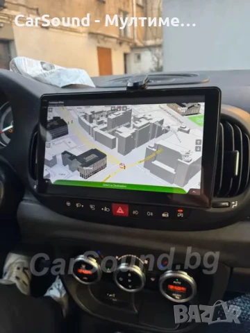Fiat 500L - 10.1" Android Мултимедия Фиат 500Л 2012-2017 Навигация Андроид, снимка 2 - Аксесоари и консумативи - 51286020