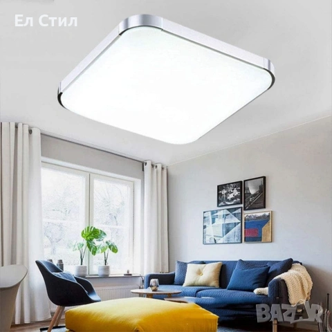 LED таванна лампа 60W – мощно осветление с модерен дизайн, снимка 2 - Лед осветление - 53589531