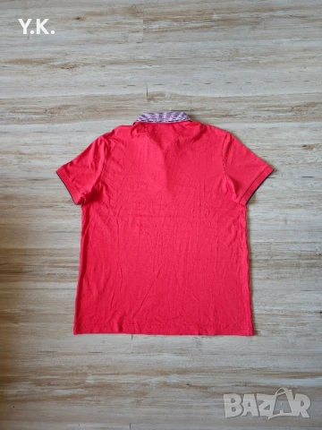 Оригинална мъжка тениска с яка Hugo Boss, снимка 3 - Тениски - 51245185