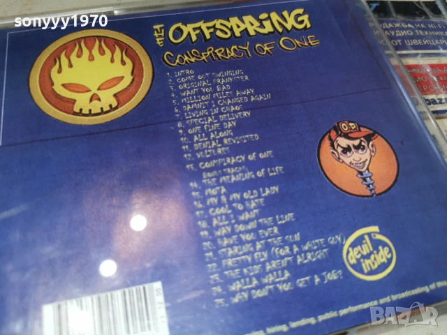 OFFSPRING CD 1002261546, снимка 5 - CD дискове - 53429595