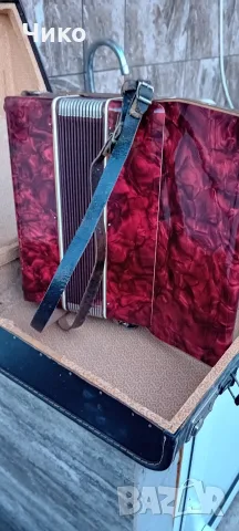 Детско немско акордеонче 24баса, снимка 5 - Антикварни и старинни предмети - 56296967