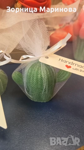 Ароматни свещи, ръчна изработка, снимка 3 - Декорация за дома - 50380127